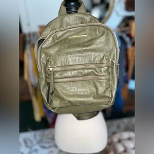 Green backpack